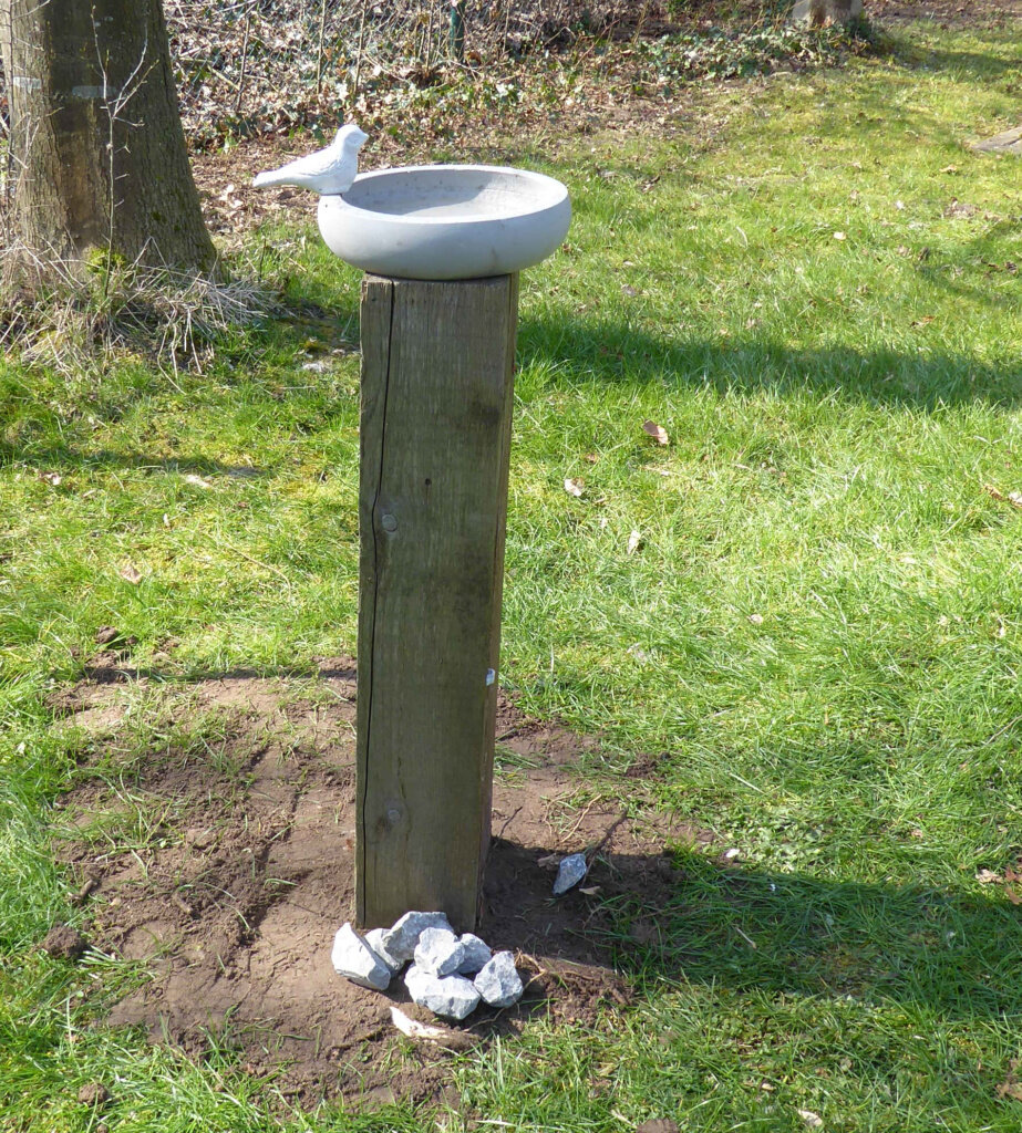 Vogeltränke | © DAV Sektion Paderborn Vogeltränke | © DAV Sektion Paderborn