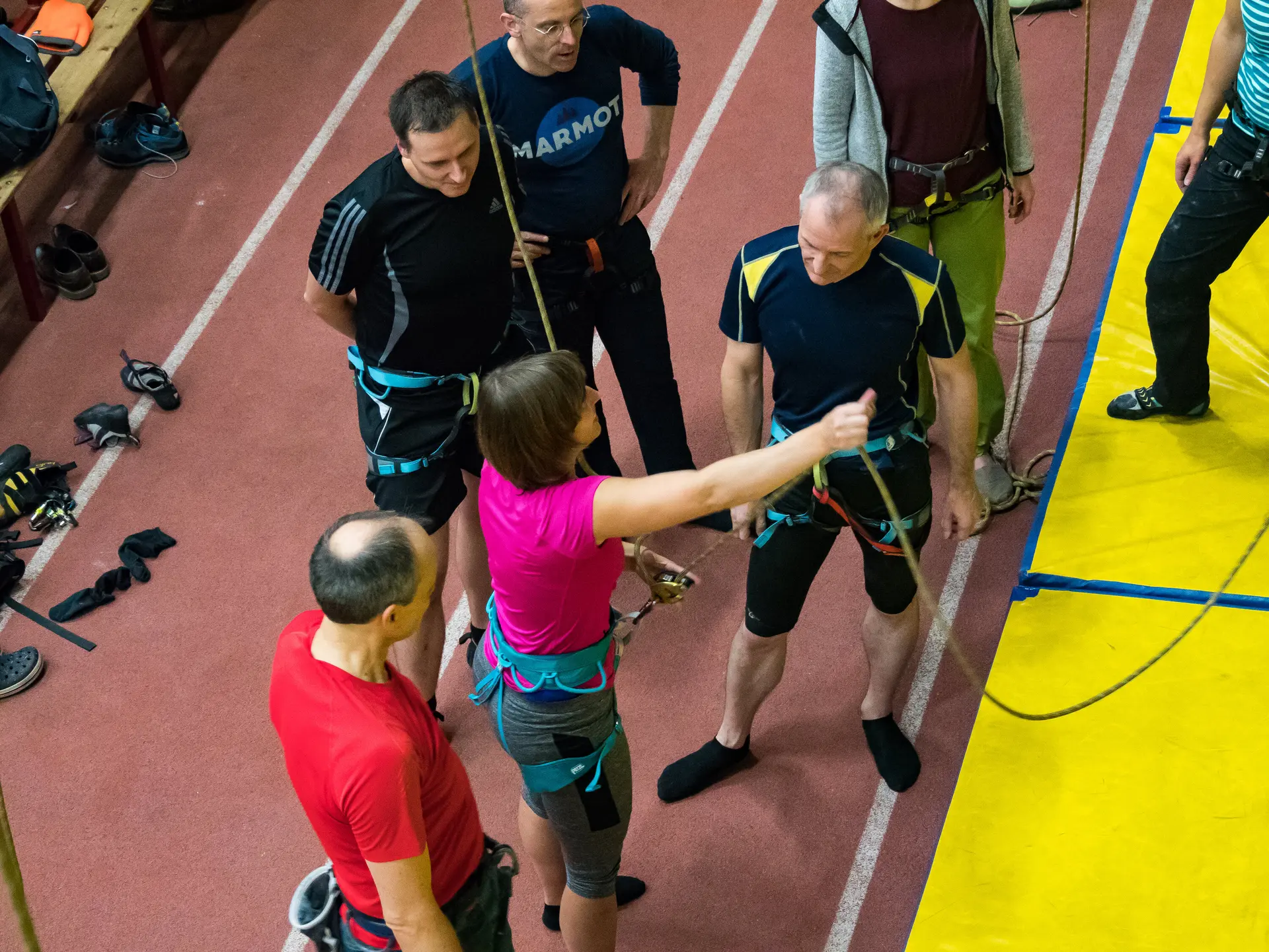 Klettern im Ahorn Sportpark | © DAV/Sektion Paderborn