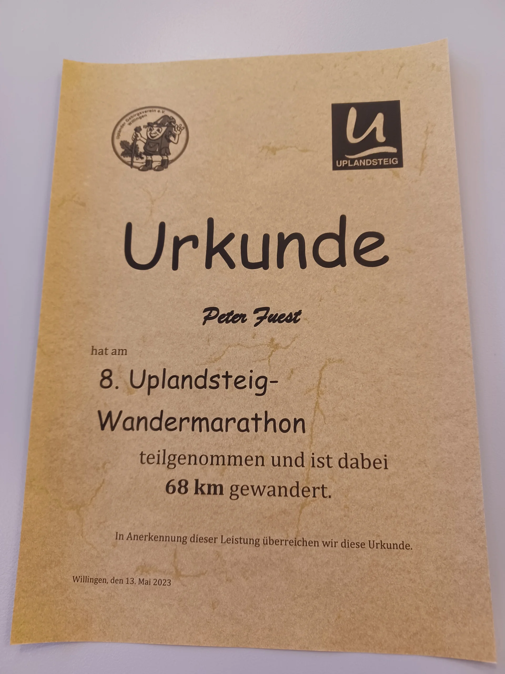 Urkunde | © Fuest