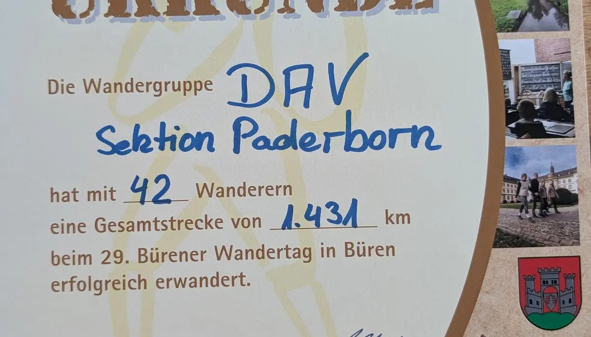 © DAV Sektion Paderborn