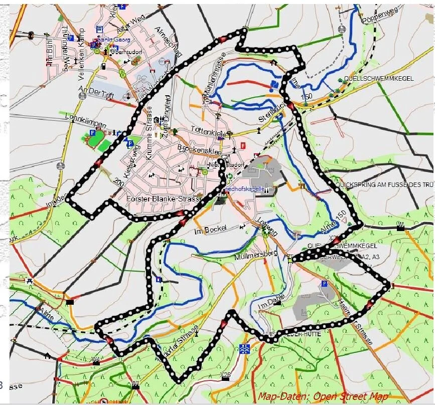 Strecke | © Reinhard Kockmann, DAV Paderborn